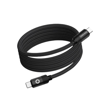 Magnetický kabel 1 m USB‑C na USB‑C – černý