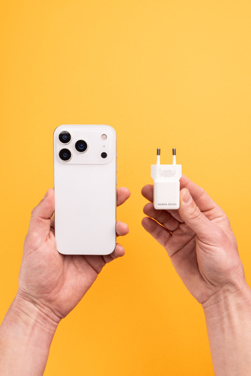 Mini GaN Wall Charger USB-C PW23, 30W, White