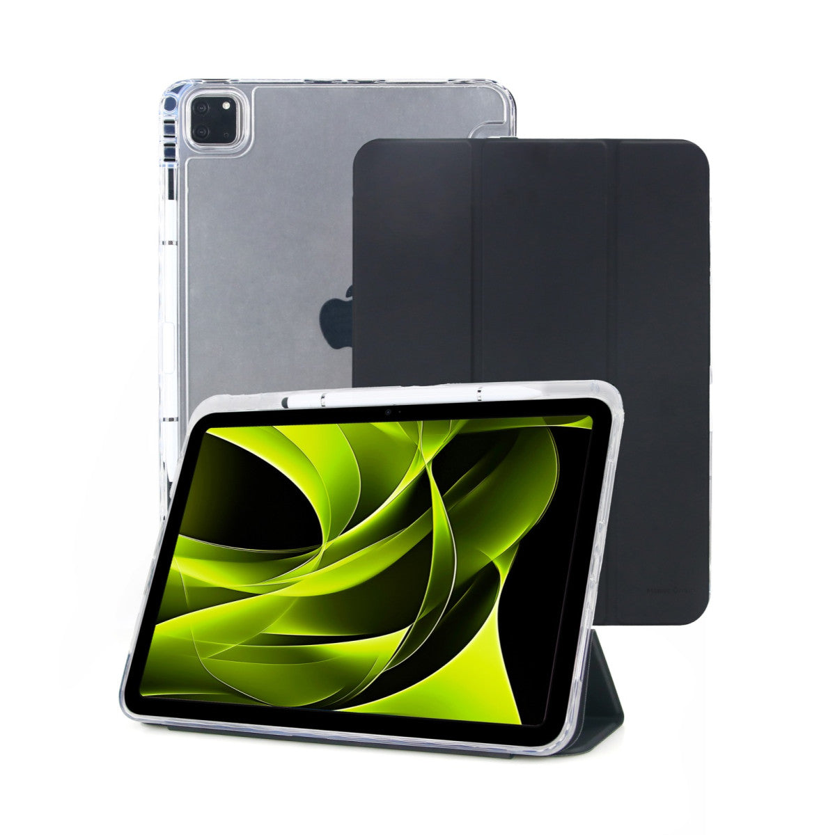 Easy Tablet Case Black/Transparent for iPad Pro 11" M4 2024