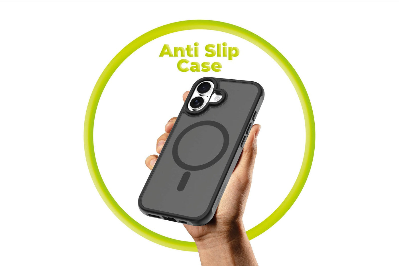 Easy Hybrid MagSafe Case for iPhone 16, Matte Black