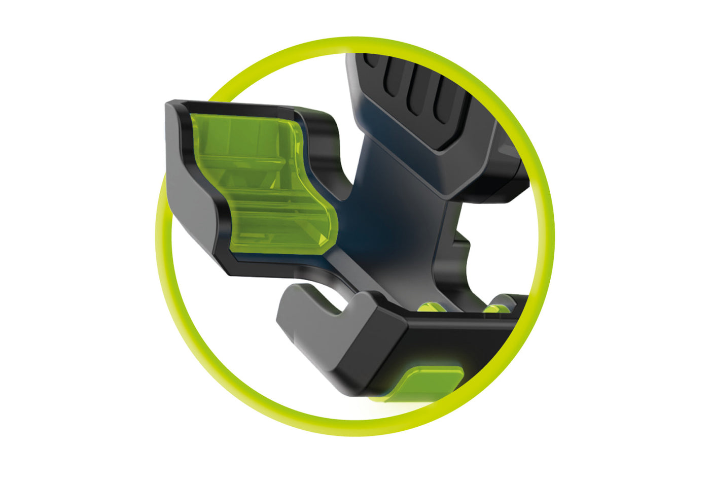 Bike Phone Mount B1, Quick-Release 360°, Black