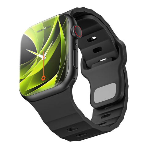 FKM Strap III for Apple Watch 44 / 45 / 46 / 49mm, Black
