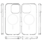 Pouzdro Easy Hybrid MagSafe, Čiré pro iPhone 16