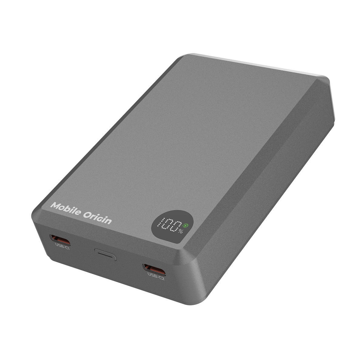 Wireless Magnetic Power Bank 3-in-1 MagSafe with Display PB14, 20000mAh, 30W, Gray