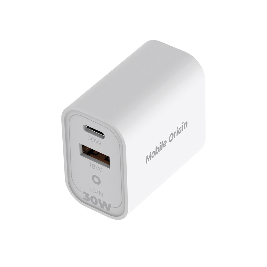 GaN cestovní nabíječka 30W MO14 – EU / USA / UK / AUS