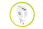 GaN síťová nabíječka 40W PW22 – 2x USB-C + 2x USB-A