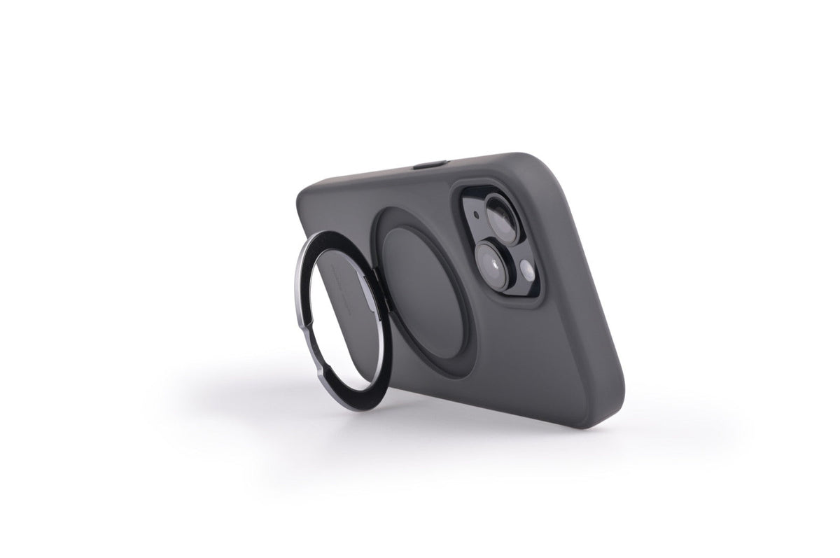 RingMag kryt pro iPhone 15, Černá