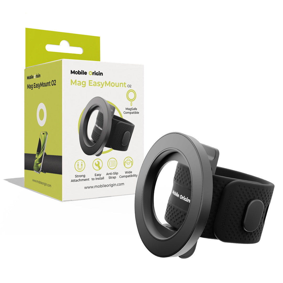 Magnetic Bike and Motorcycle Mount EasyMount O2, Black