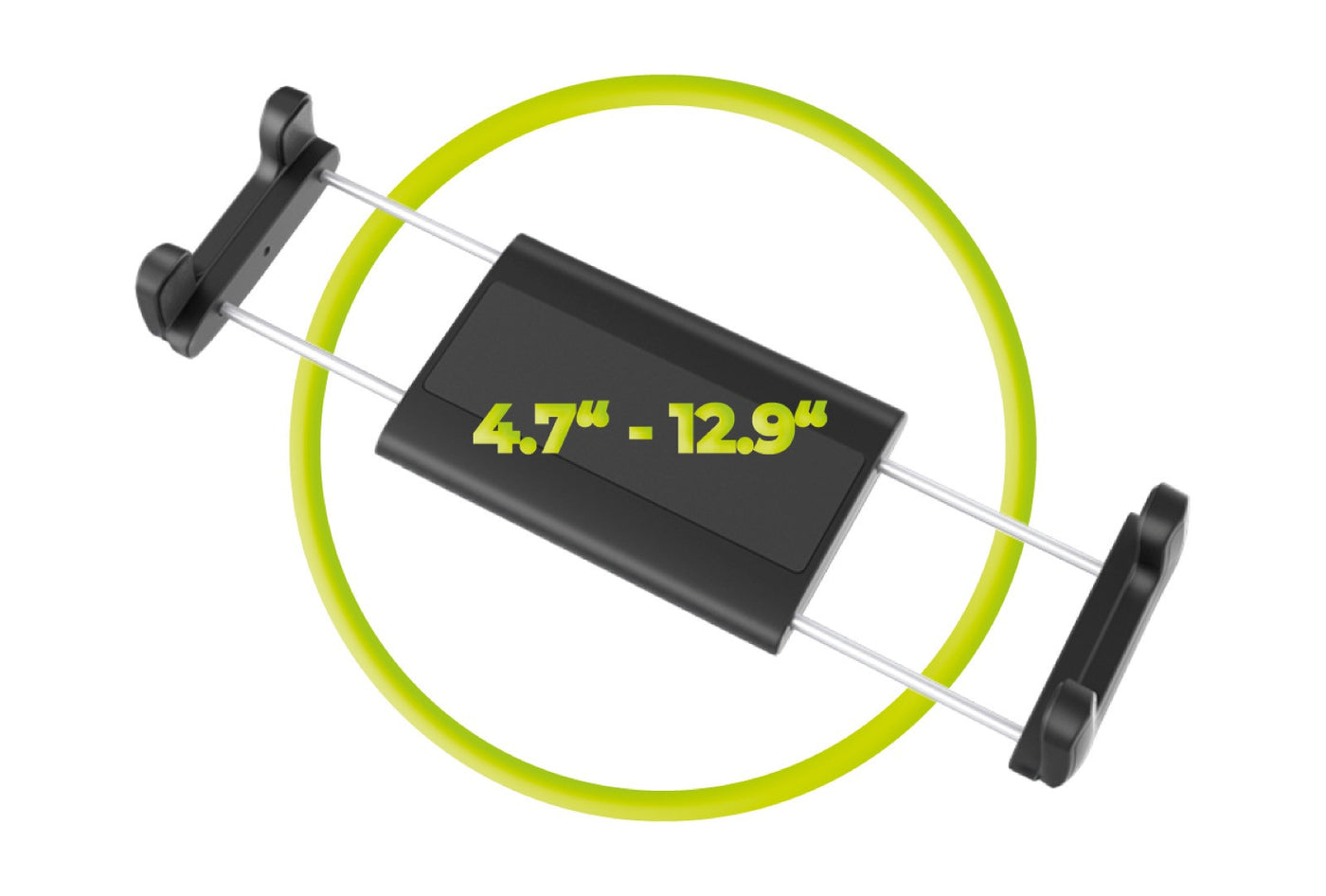 Car Tablet and Phone Mount CA17, Black
