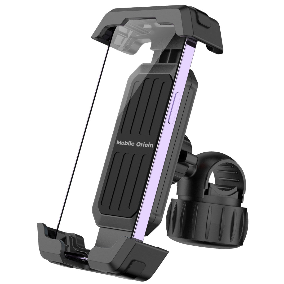 Bike Phone Mount B1, Quick-Release 360°, Black