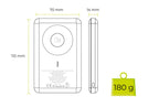 Wireless PowerBank 3-in-1 Metal Slim 10000mAh PB8