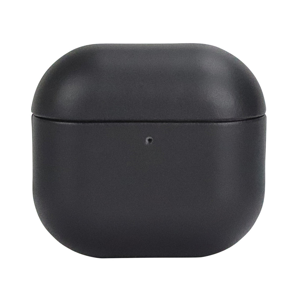 Kožené pouzdro pro AirPods 4, Černá