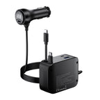 Autonabíječka 75W 5in1 CA23 - 2x USB-C + USB-A Port, 2x USB-C Kabel