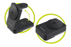 Foldable Charger with Light 3-in-1 PW28, Black