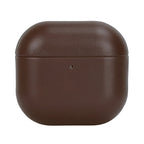 Kožené pouzdro pro AirPods 4, Hnědá