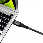 66W Cable with Display USB-A to USB-C 1.5m CB1