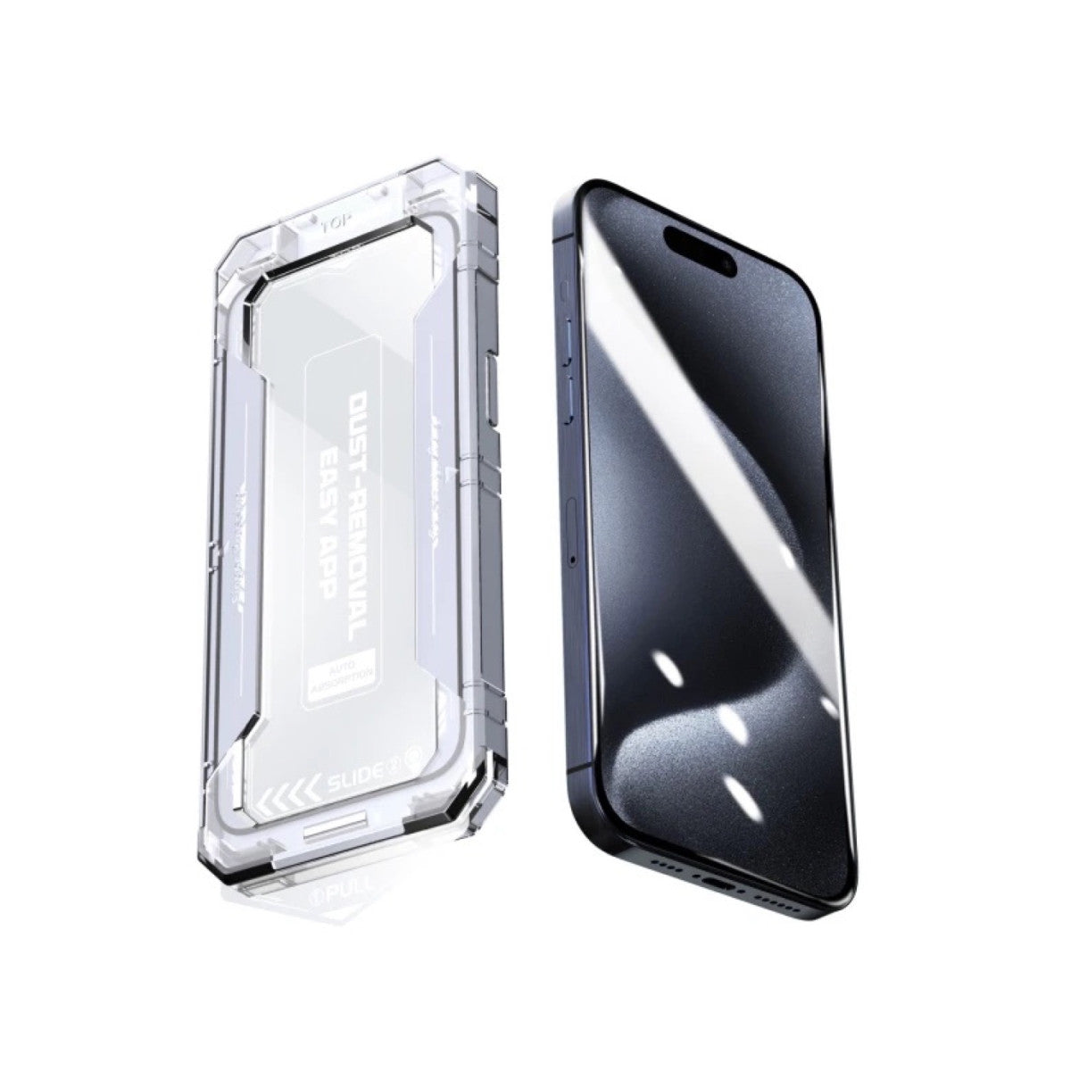 Screen Protector with Easy Installation, for iPhone 16 Pro
