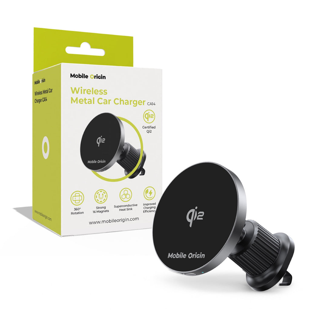 Qi2 Wireless Metal Car Charger CA14