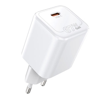 GaN Wall Charger USB-C PW6, 67W, White