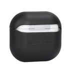 Kožené pouzdro pro AirPods 4, Černá
