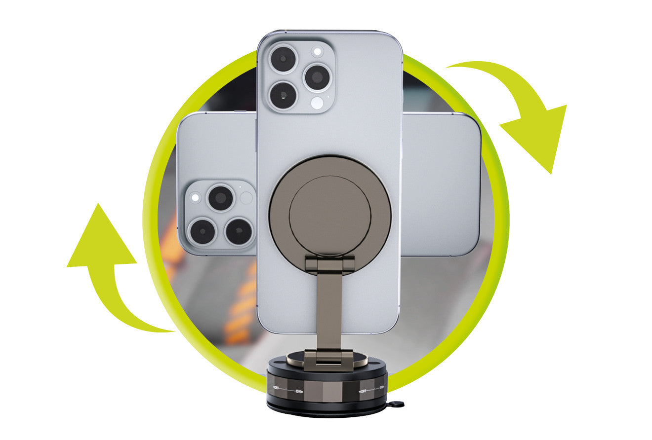 Suction Mount MagSafe EasyMount O3, Space Gray