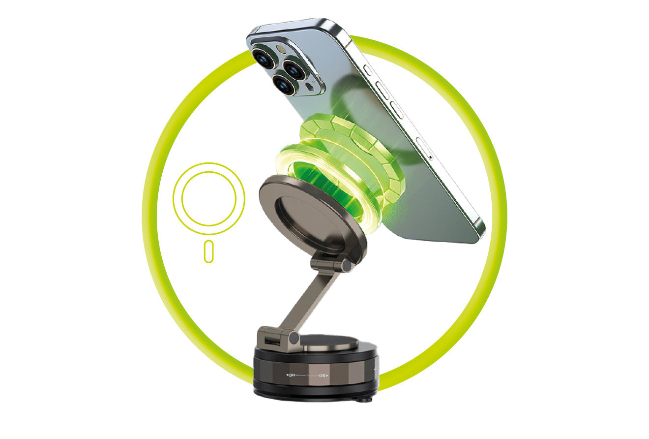 Suction Mount MagSafe EasyMount O3, Space Gray