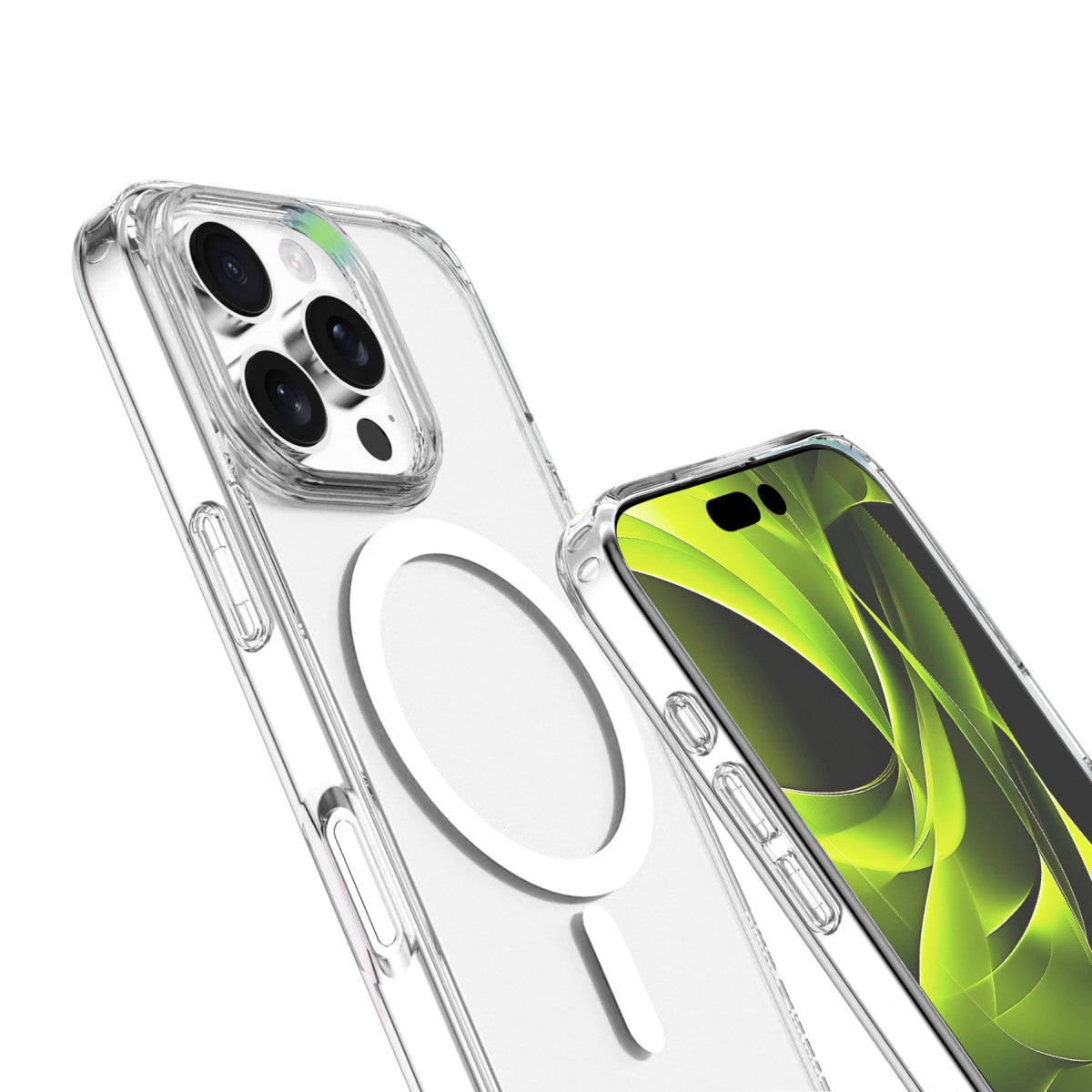 Pouzdro Easy Hybrid MagSafe pro iPhone 16 Pro, Čirá