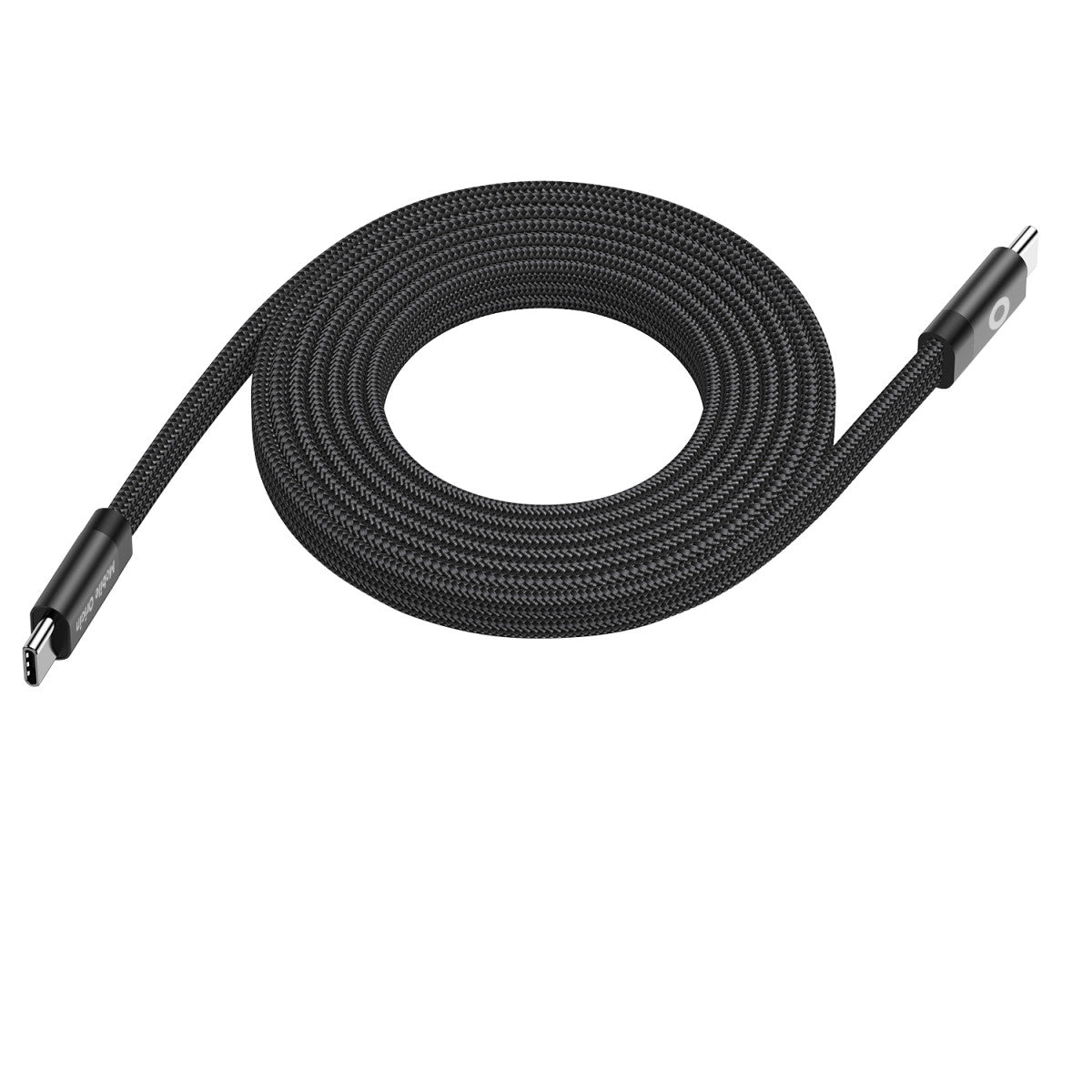 Magnetic Flat Cable USB-C to USB-C, 60W, 480 Mb/s, 1m, Black