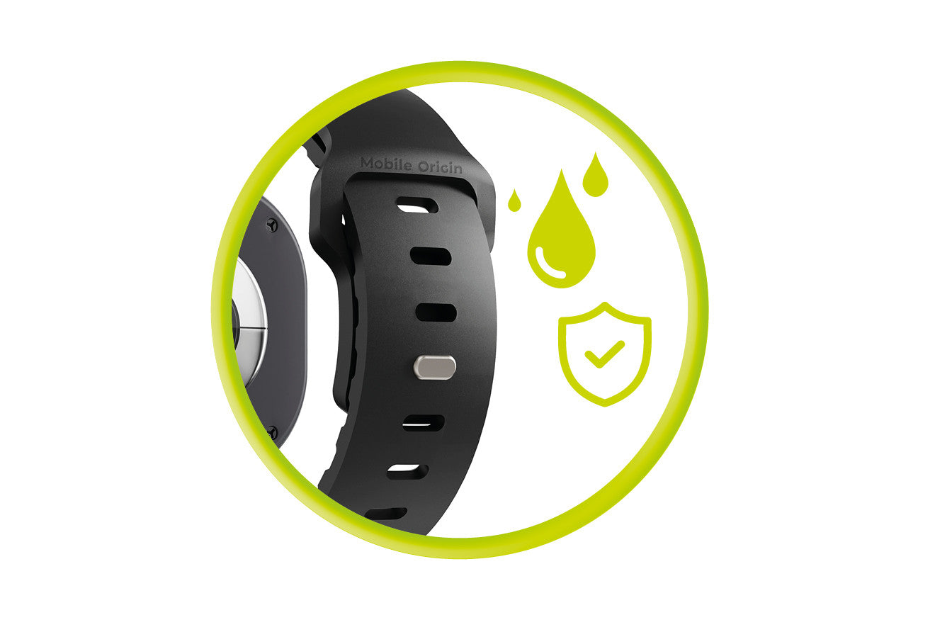 Řemínek Easy Strap FKM pro Samsung Galaxy Watch 8, Černá