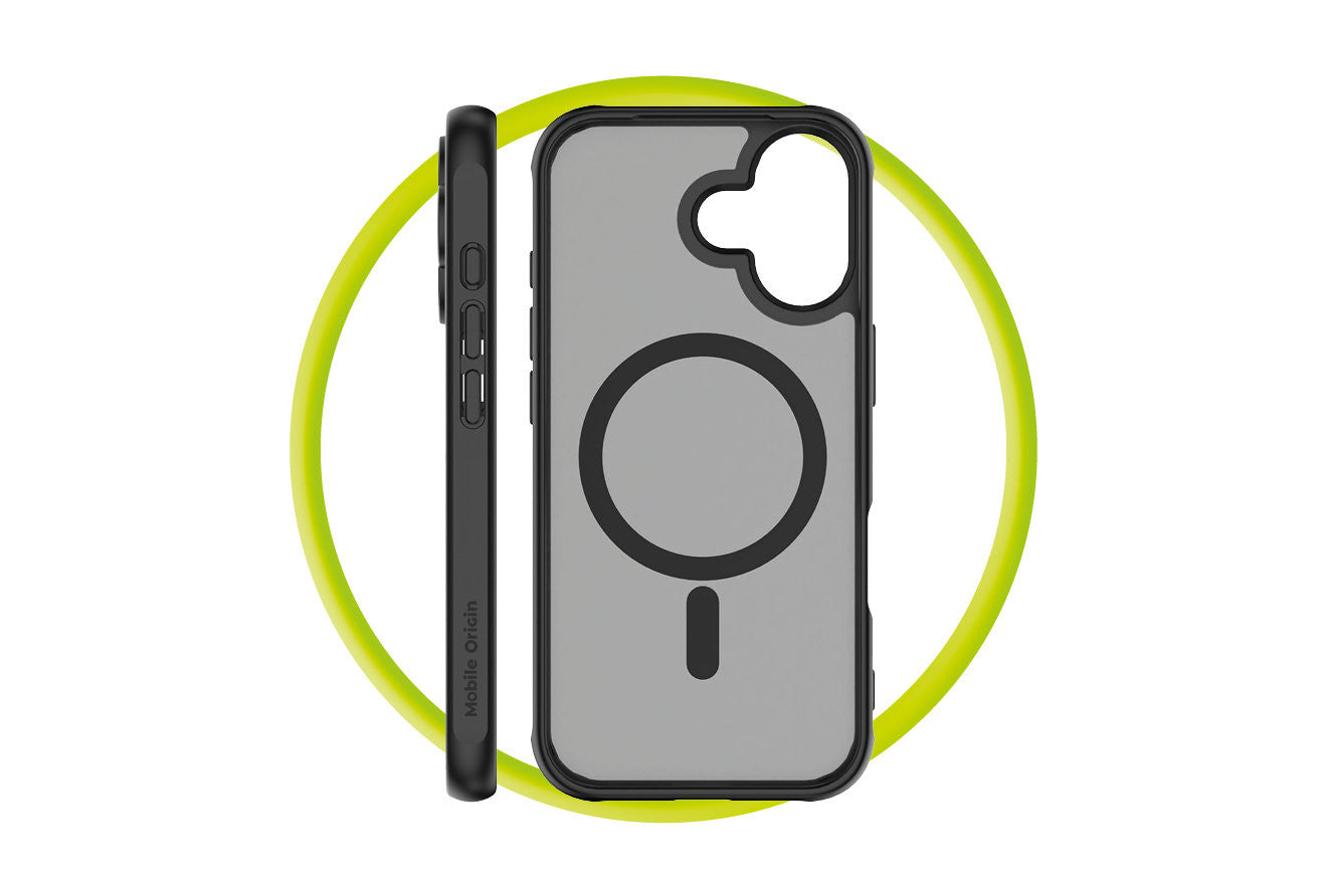 Easy Hybrid MagSafe Case for iPhone 16, Matte Black