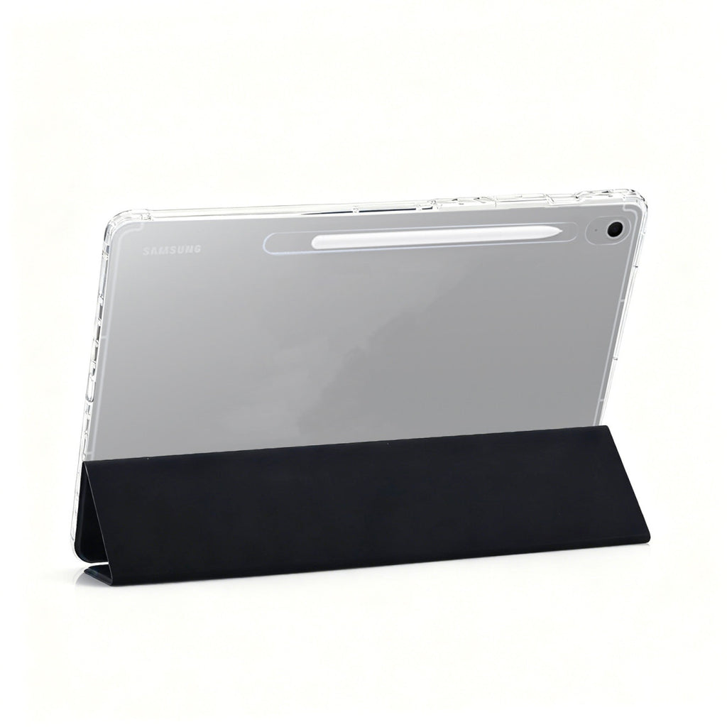 Easy Tablet pouzdro, Černá/Transparentní pro Samsung Galaxy Tab