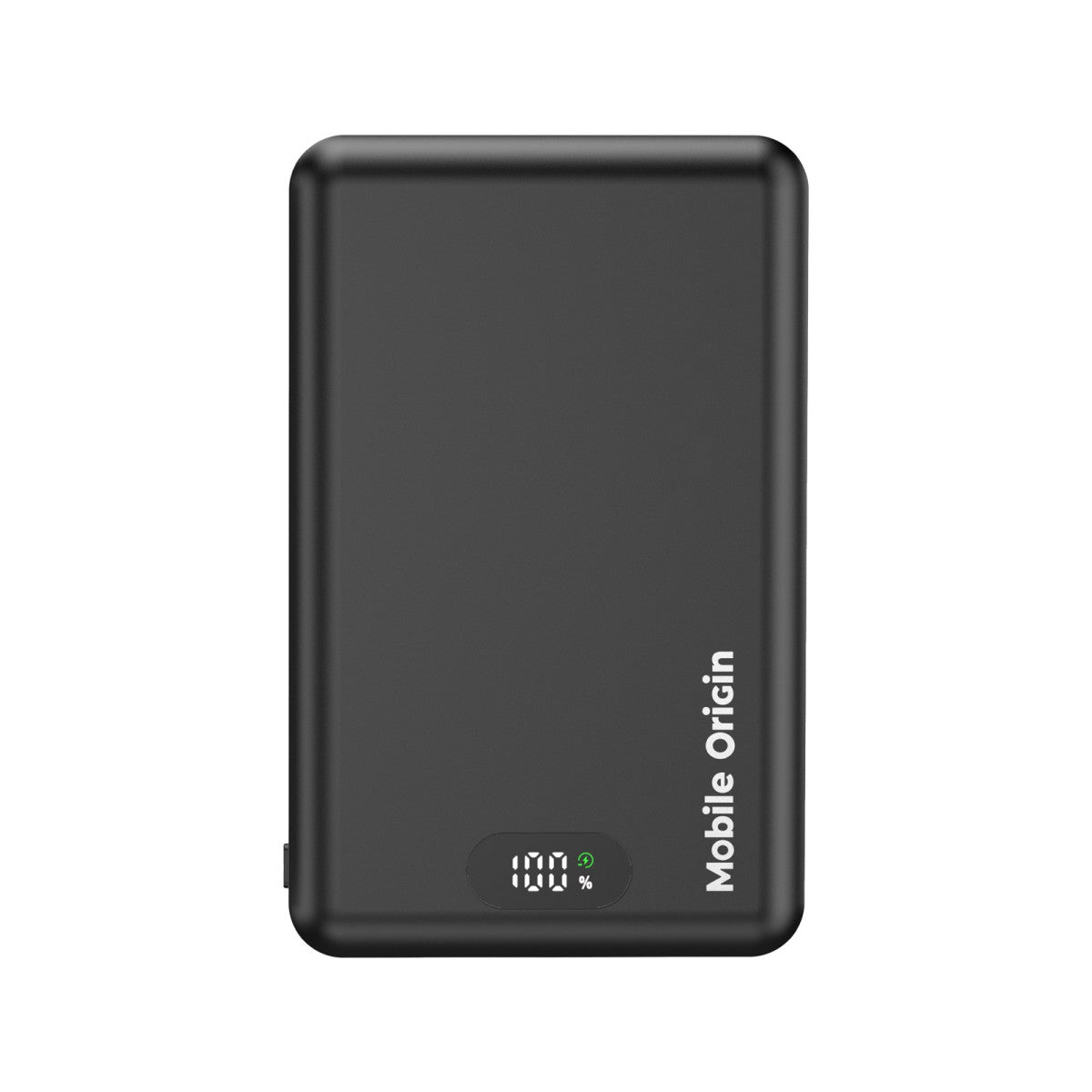 Bezdrátová magnetická powerbanka 3v1 MagSafe s displejem PB8, 10000mAh, 20W, Černá