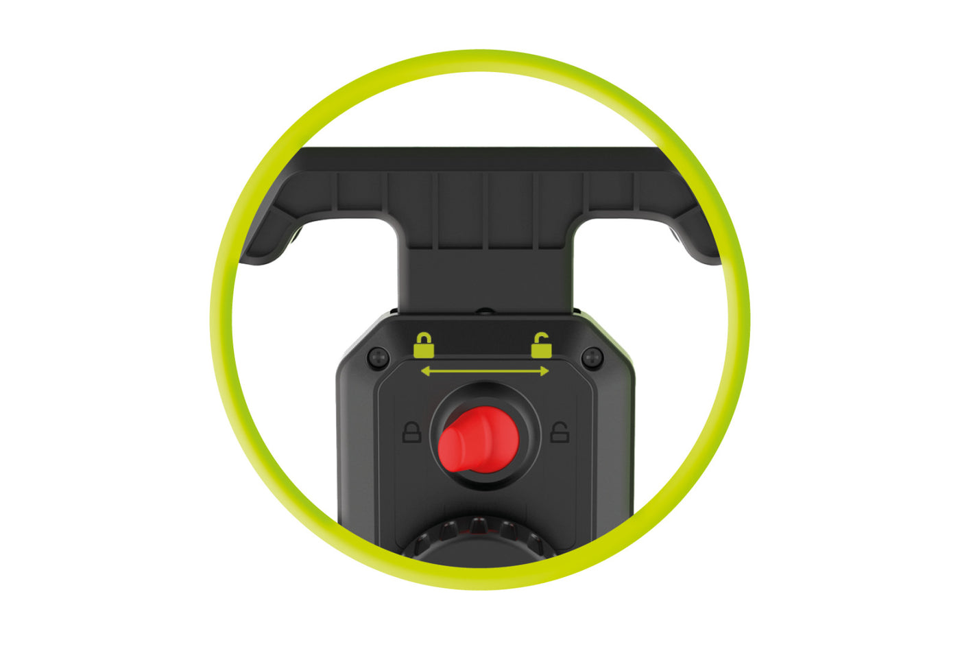 Bike Phone Mount B1, Quick-Release 360°, Black