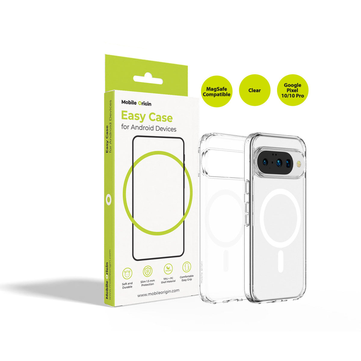 Pouzdro Easy Hybrid pro Google Pixel 10 Pro/Google Pixel 10, Čirá