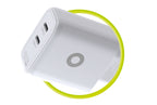 GaN 65W Charger TÜV MO19 - Dual USB-C