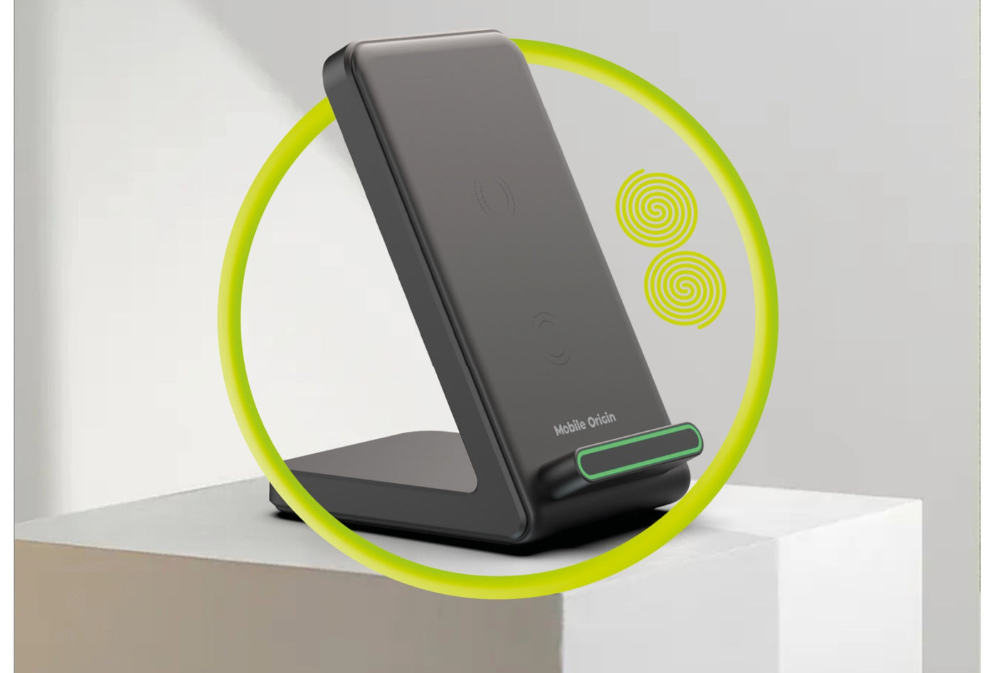 Wireless Charger PW10, 15W, Black