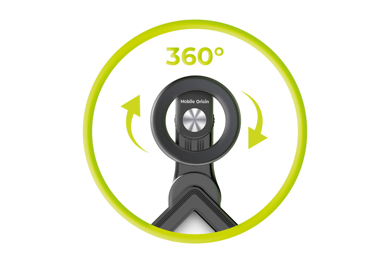 Corner Magnetic Car Mount MO20, Black