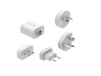 GaN cestovní nabíječka 30W MO14 – EU / USA / UK / AUS