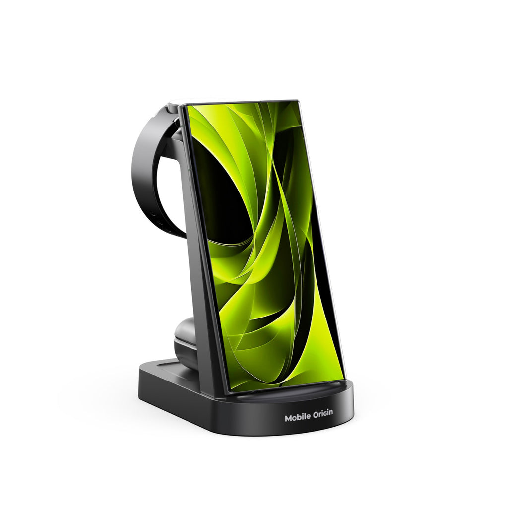 Bezdrátová nabíječka 3v1 PW13 Kompatibilní se Samsung