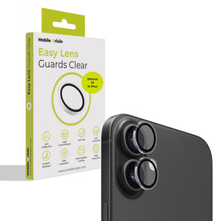 Easy Lens Guard for iPhone 16 / iPhone 16 Plus, Clear