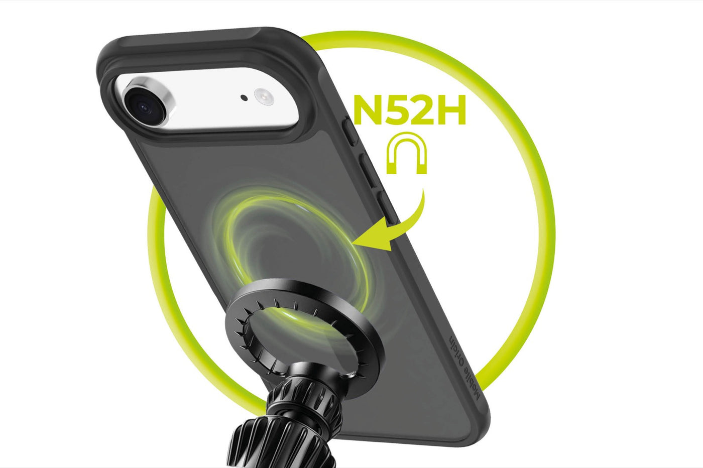 Pouzdro Easy Hybrid MagSafe pro iPhone Air, Matná černá