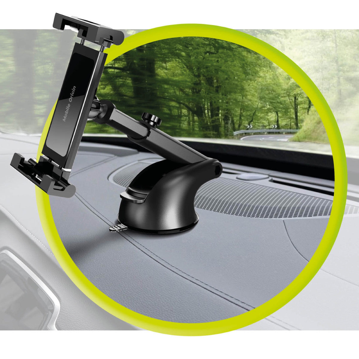 Car Tablet Mount MO6, Black