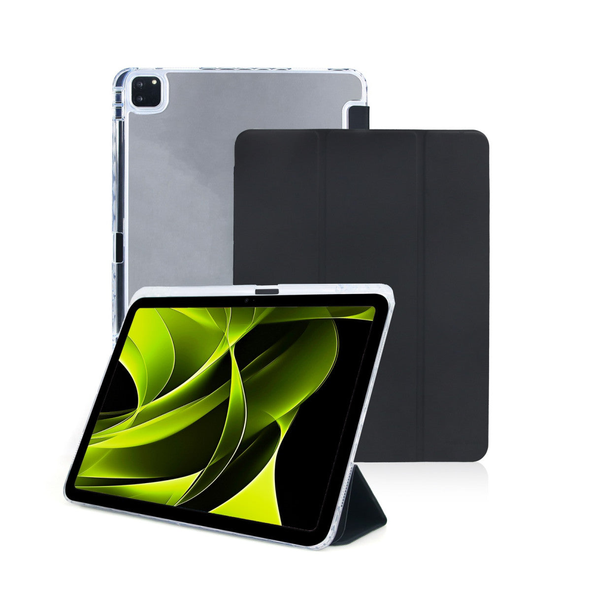 Easy Tablet Case Black/Transparent for iPad Pro 13" M4 2024