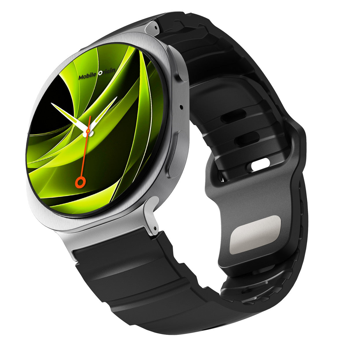 Řemínek Easy Strap FKM pro Samsung Galaxy Watch 8, Černá