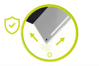Easy Tablet pouzdro, Černá/Transparentní pro Samsung Galaxy Tab