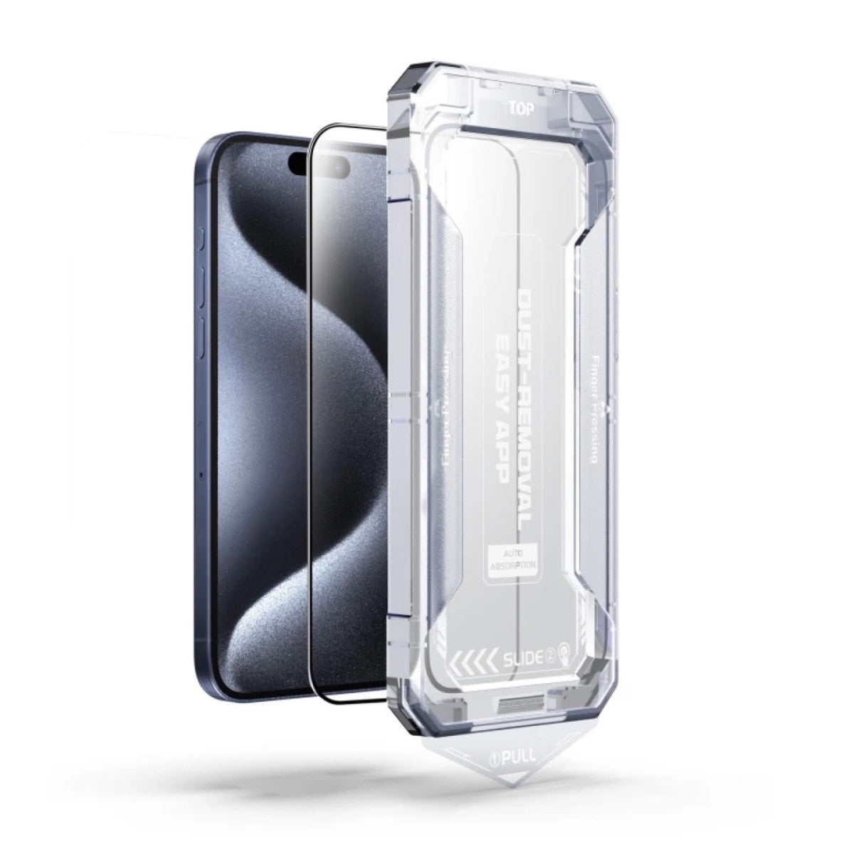 Screen Protector with Easy Installation, for iPhone 16 Pro