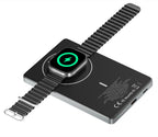 Bezdrátová PowerBanka 3v1 Metal Slim 5000mAh PB4