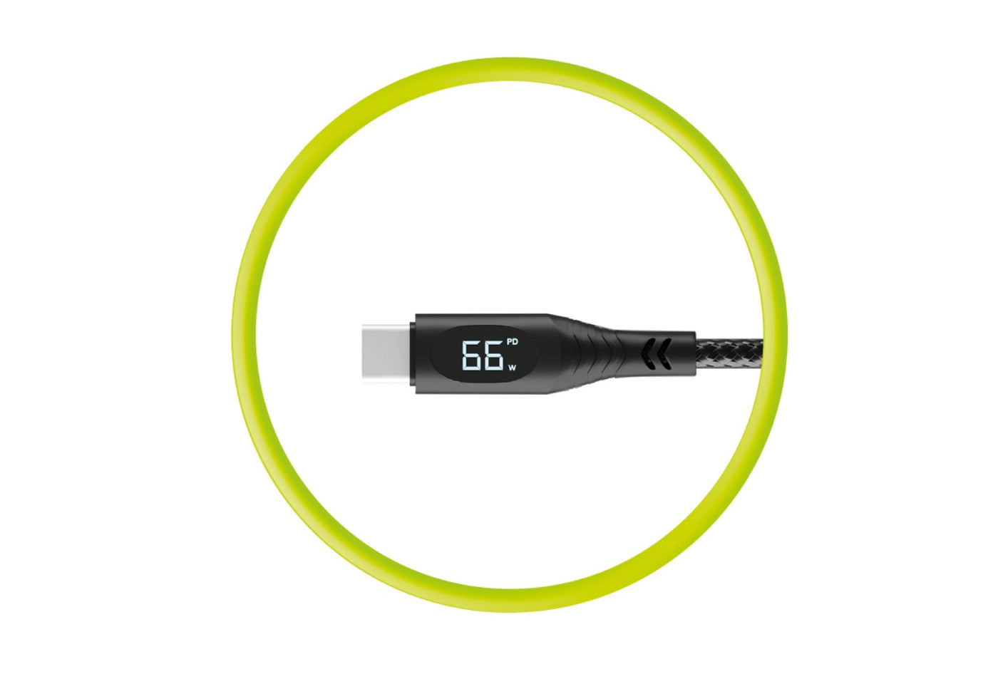 Kábel s displejom USB-A na USB-C CB1, 480 Mb/s, 1,5 m, Čierna