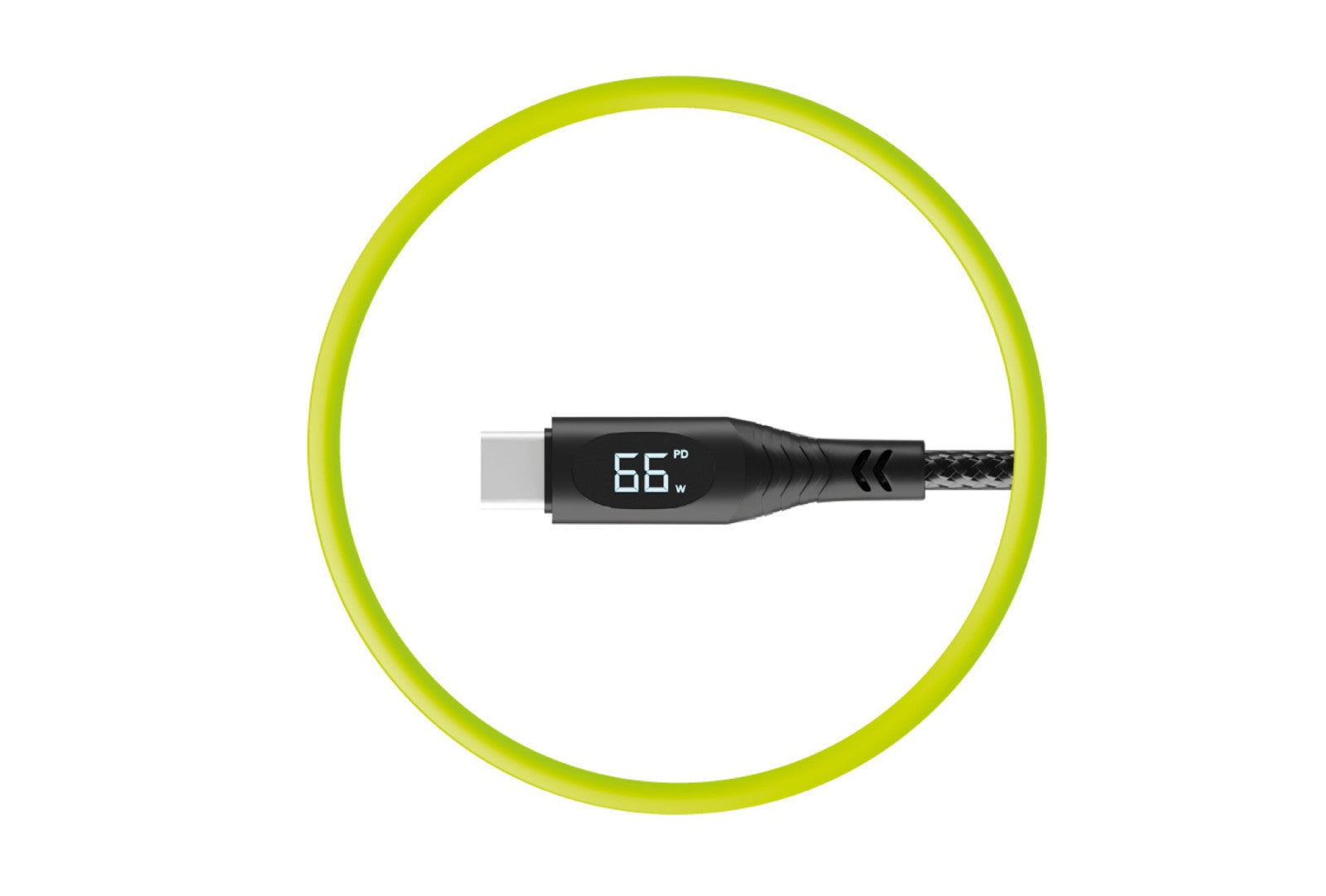 66W Cable with Display USB-A to USB-C 1.5m CB1