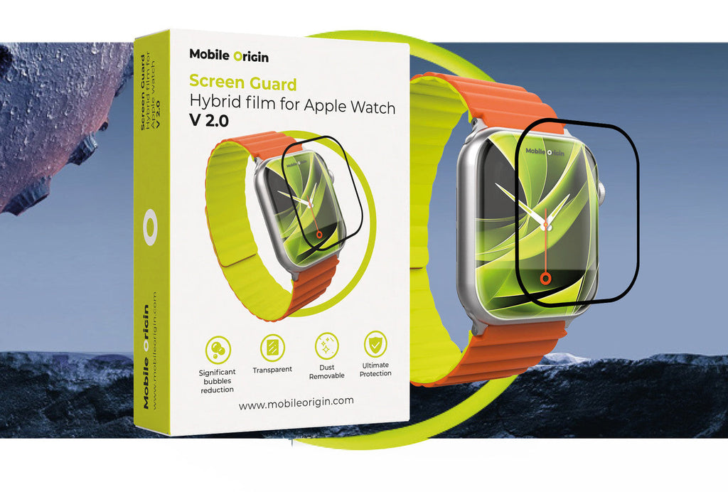 Hybrid Protective Film for Apple Watch 45mm (7, 8, 9)